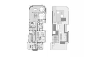 Condominium, penthouse floor plan, 4 bedrooms in Banyan Tree Beach Residences Oceanus No. 11008